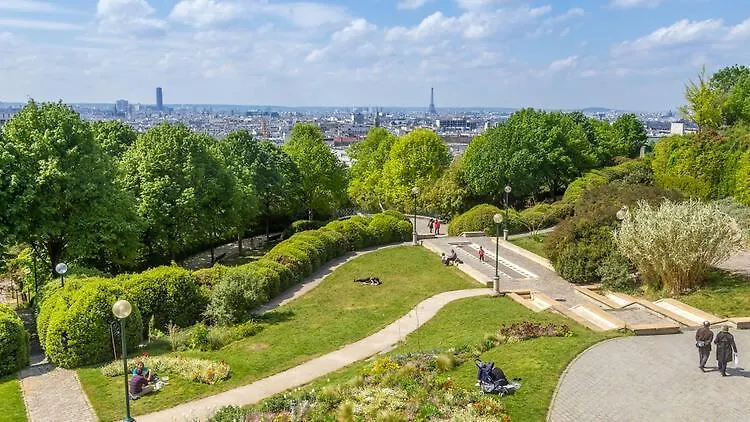 Apartament Charmant 2P Paris - Haut Parc Belleville Francja